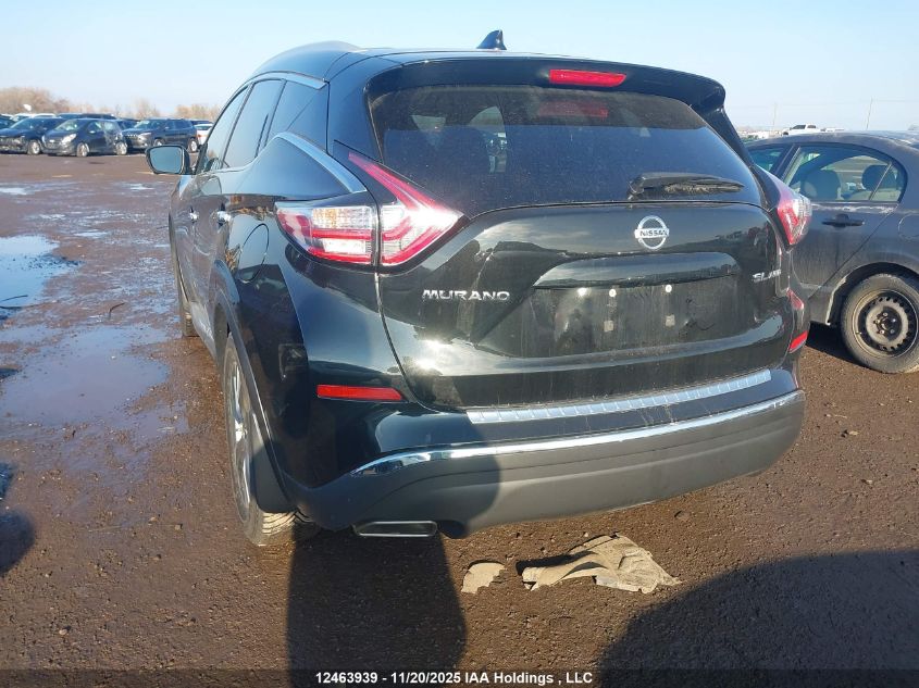 2018 Nissan Murano Midnight Edition/Platinum/Sl/Sv VIN: 5N1AZ2MH4JN139862 Lot: 12463939