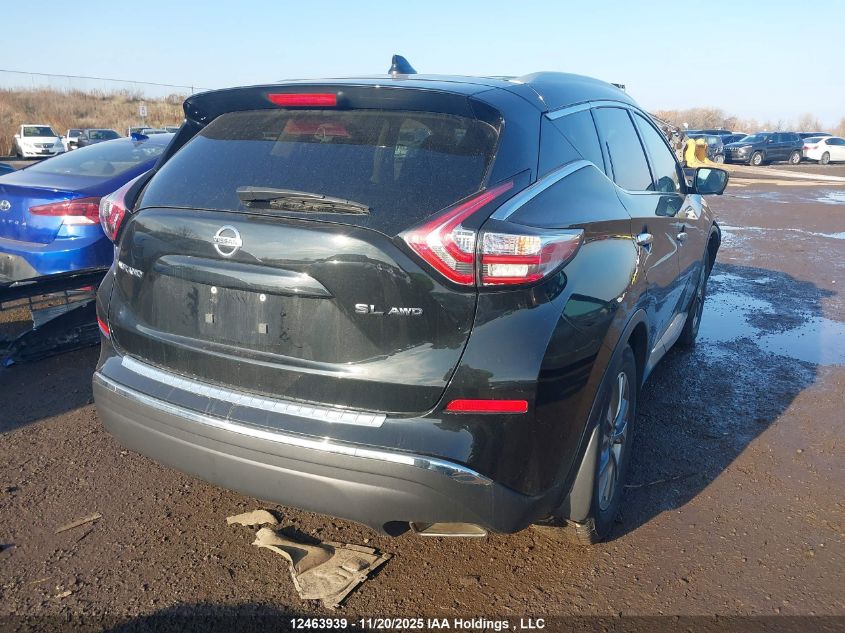 2018 Nissan Murano Midnight Edition/Platinum/Sl/Sv VIN: 5N1AZ2MH4JN139862 Lot: 12463939