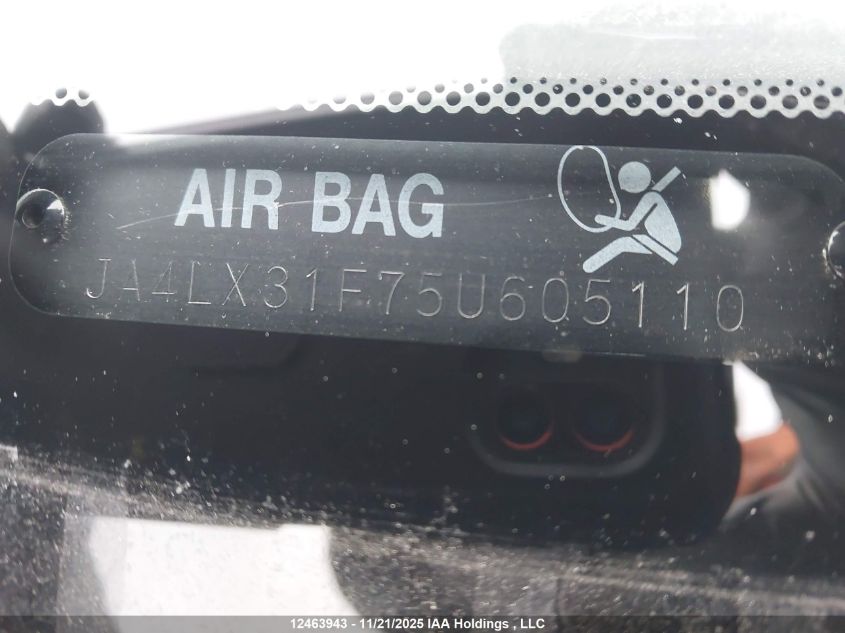 2005 Mitsubishi Outlander Ls VIN: JA4LX31F75U605110 Lot: 12463943