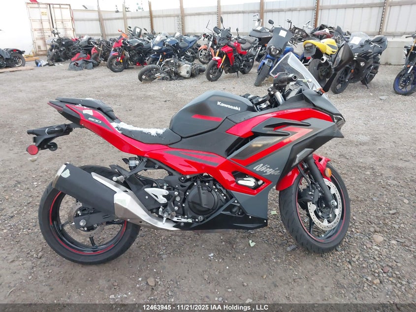 2025 Kawasaki Ex500 A/B VIN: ML5EXGJ18SDA59209 Lot: 12463945