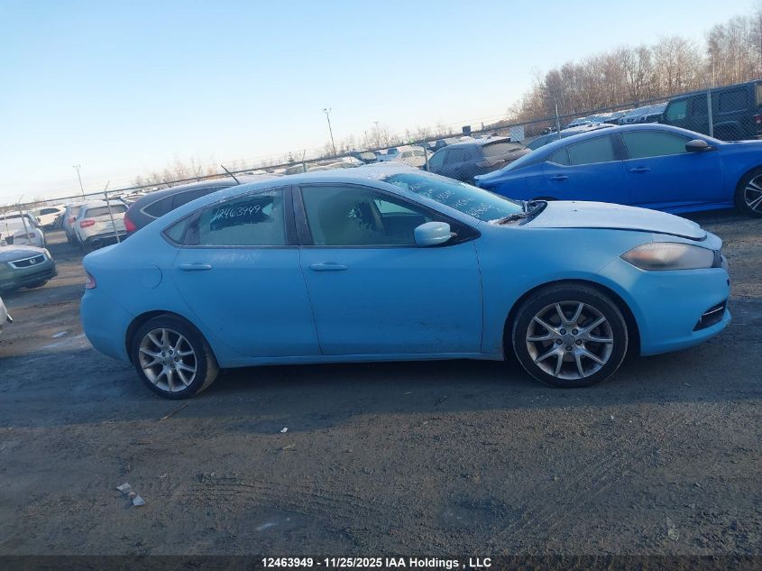 2013 Dodge Dart Sxt VIN: 1C3CDFBA0DD183395 Lot: 12463949