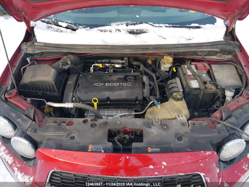 2013 Chevrolet Sonic Lt VIN: 1G1JC6EH8D4159725 Lot: 12463957