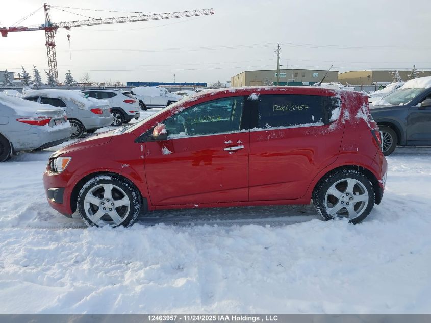 2013 Chevrolet Sonic Lt VIN: 1G1JC6EH8D4159725 Lot: 12463957