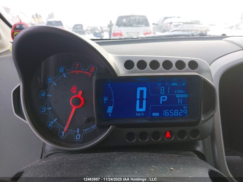 2013 Chevrolet Sonic Lt VIN: 1G1JC6EH8D4159725 Lot: 12463957