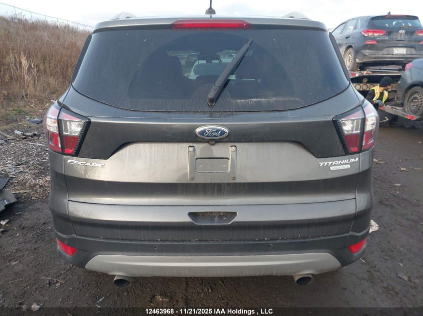 2017 Ford Escape Titanium VIN: 1FMCU0J96HUB11280 Lot: 12463968