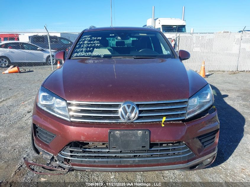 2017 Volkswagen Touareg 3.6L Wolfsburg Edition VIN: WVGRF7BP0HD000279 Lot: 12463979