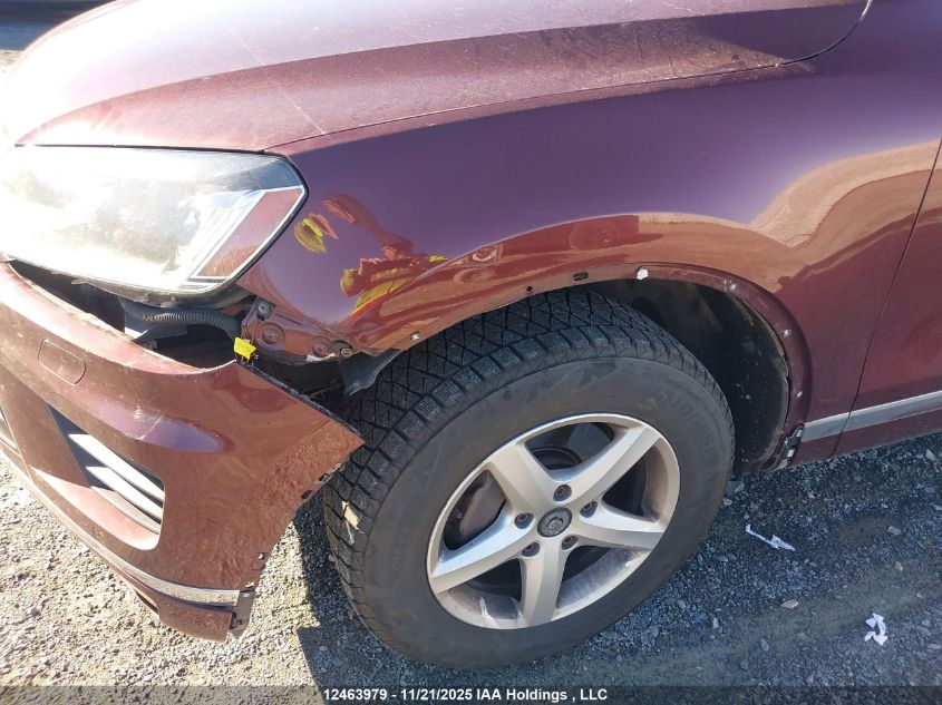 2017 Volkswagen Touareg 3.6L Wolfsburg Edition VIN: WVGRF7BP0HD000279 Lot: 12463979