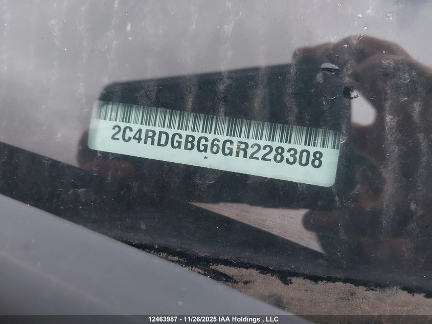 2C4RDGBG6GR228308 2016 DODGE CARAVAN photo no. 18