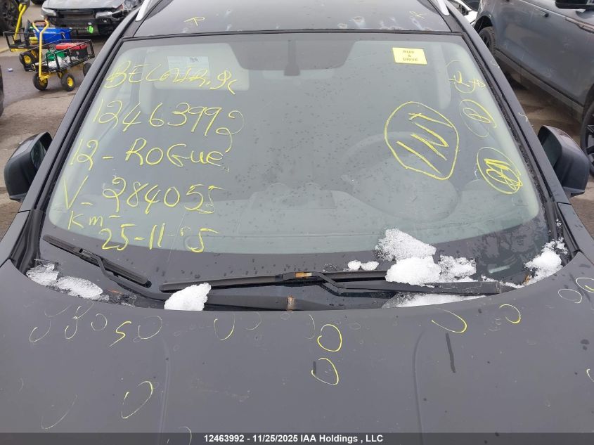 2012 Nissan Rogue VIN: JN8AS5MT9CW284055 Lot: 12463992