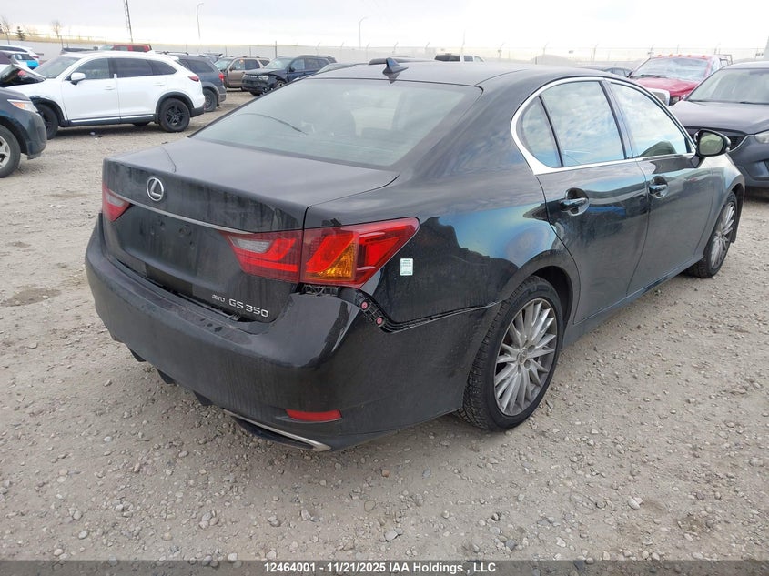 2013 Lexus Gs 350 350 VIN: JTHCE1BL4D5012929 Lot: 12464001