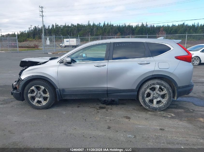 2017 Honda Cr-V Exl VIN: 2HKRW2H83HH119154 Lot: 12464007