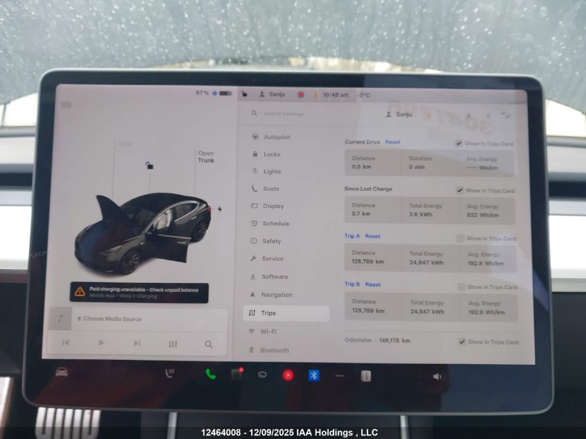 2018 Tesla Model 3 Long Range/Performance VIN: 5YJ3E1EB5JF108101 Lot: 12464008