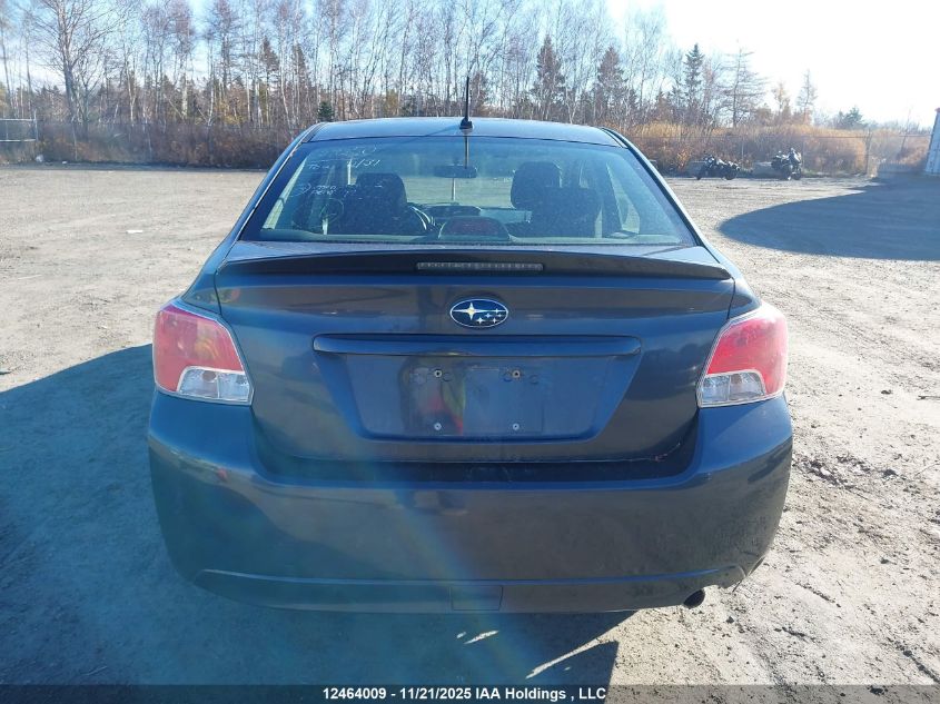 2012 Subaru Impreza 2.0I Touring Package VIN: JF1GJAD69CH018251 Lot: 12464009