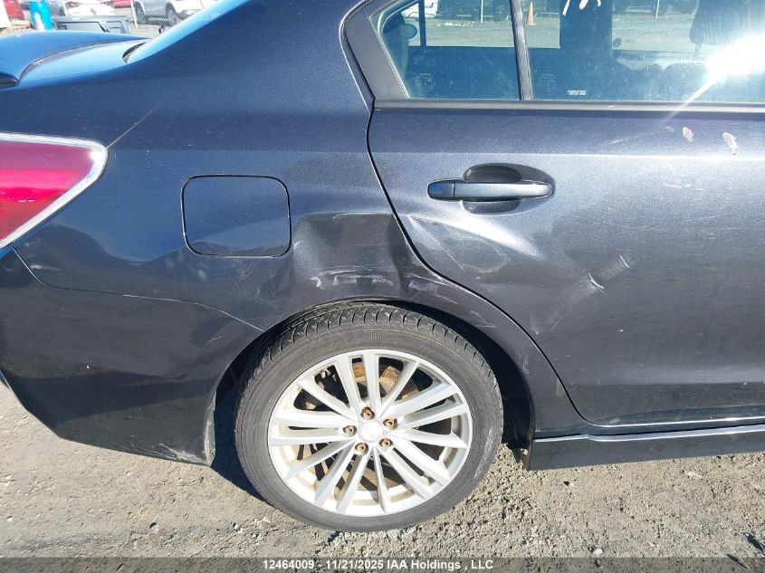 2012 Subaru Impreza 2.0I Touring Package VIN: JF1GJAD69CH018251 Lot: 12464009