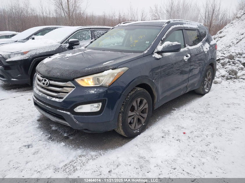 5XYZT3LB0DG031908 2013 HYUNDAI SANTA FE photo no. 2