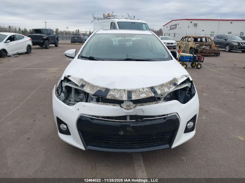 2016 Toyota Corolla S VIN: 2T1BURHEXGC659284 Lot: 12464022