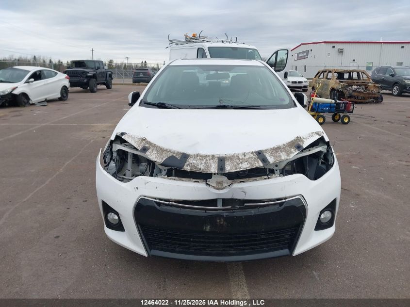 2016 Toyota Corolla S VIN: 2T1BURHEXGC659284 Lot: 12464022