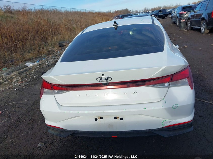 2021 Hyundai Elantra Preferred Ivt VIN: KMHLM4AG4MU077081 Lot: 12464024