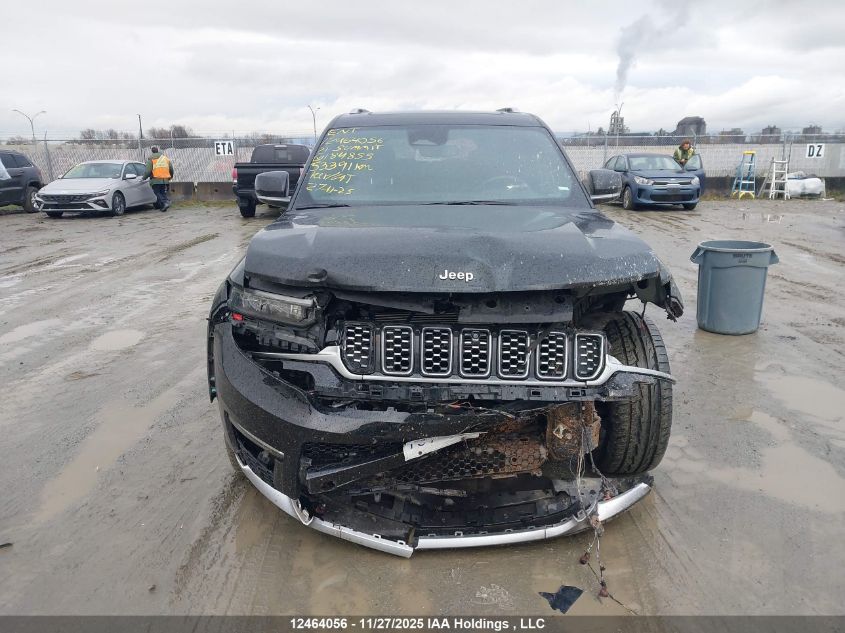 2021 Jeep Grand Cherokee L Summit VIN: 1C4RJKEG2M8184855 Lot: 12464056