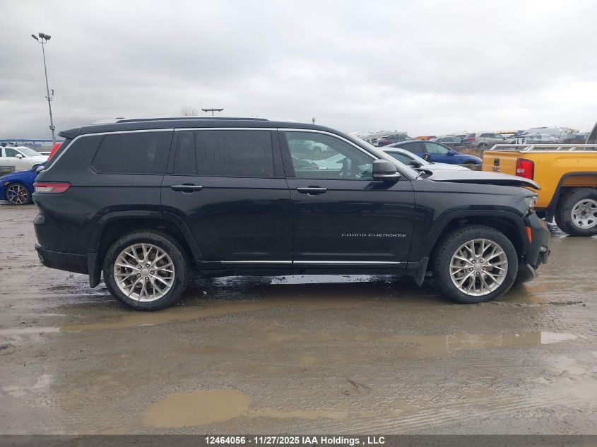 2021 Jeep Grand Cherokee L Summit VIN: 1C4RJKEG2M8184855 Lot: 12464056
