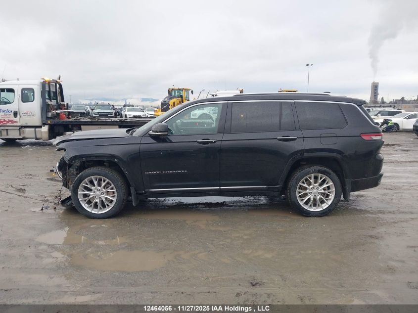 2021 Jeep Grand Cherokee L Summit VIN: 1C4RJKEG2M8184855 Lot: 12464056