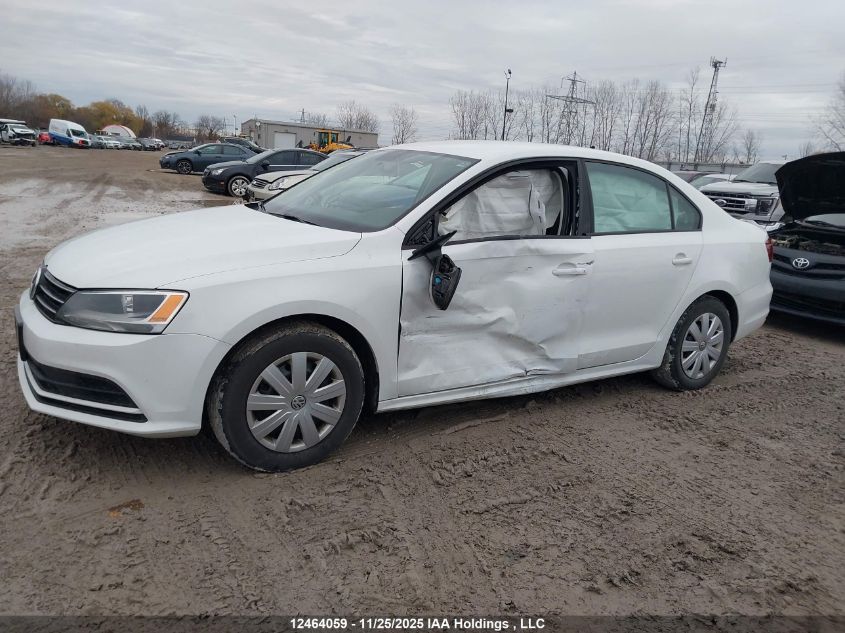 2016 Volkswagen Jetta 1.4 Tsi Trendline/1.4 Tsi Trendline+ VIN: 3VW267AJ9GM398269 Lot: 12464059