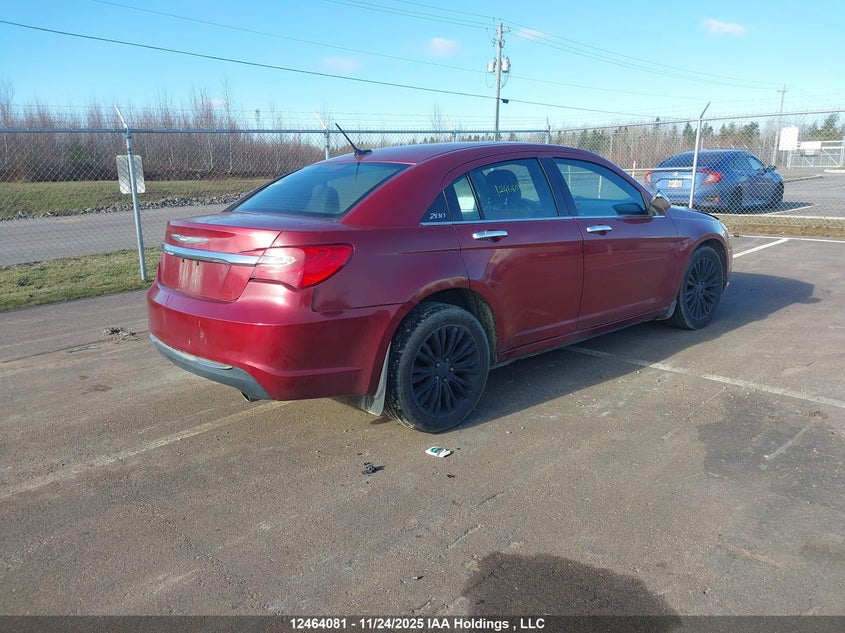 1C3CCBCG7DN742871 2013 CHRYSLER 200 photo no. 4