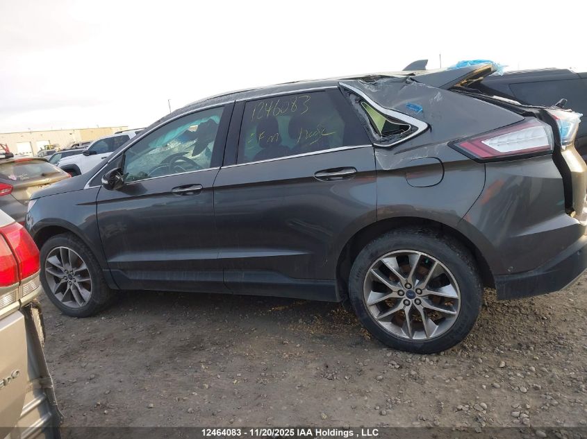 2017 Ford Edge Titanium VIN: 2FMPK4K90HBC13614 Lot: 12464083