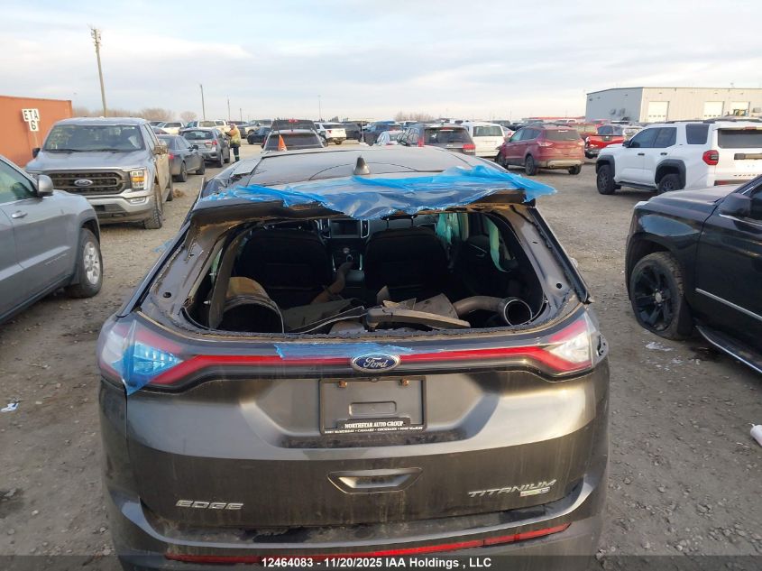 2017 Ford Edge Titanium VIN: 2FMPK4K90HBC13614 Lot: 12464083