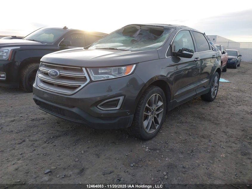 2FMPK4K90HBC13614 2017 FORD EDGE photo no. 2