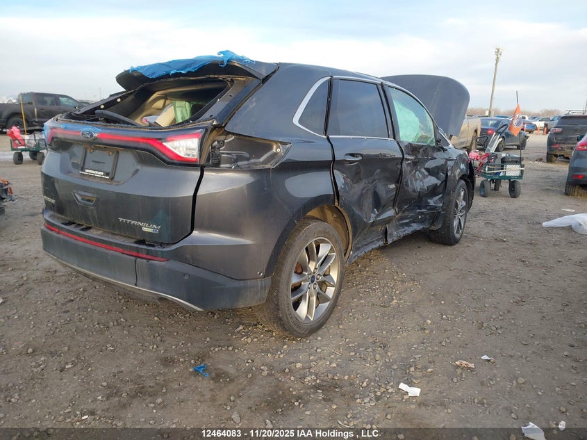 2FMPK4K90HBC13614 2017 FORD EDGE photo no. 4
