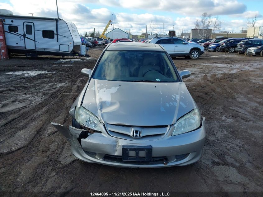 2005 Honda Civic Lx-G VIN: 2HGES16615H026287 Lot: 12464095