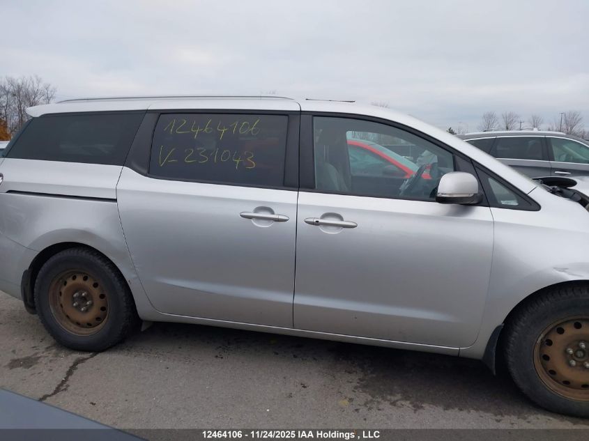 2016 Kia Sedona Lx/Lx+ VIN: KNDMB5C13G6231043 Lot: 12464106