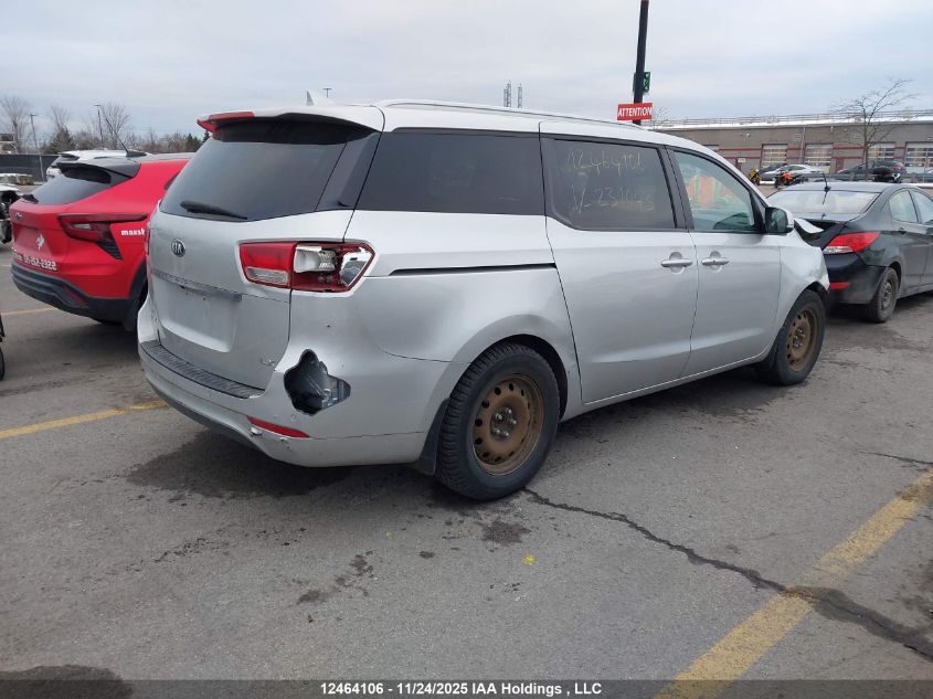 2016 Kia Sedona Lx/Lx+ VIN: KNDMB5C13G6231043 Lot: 12464106