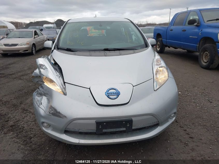 2016 Nissan Leaf S VIN: 1N4AZ0CPXGC302817 Lot: 12464125
