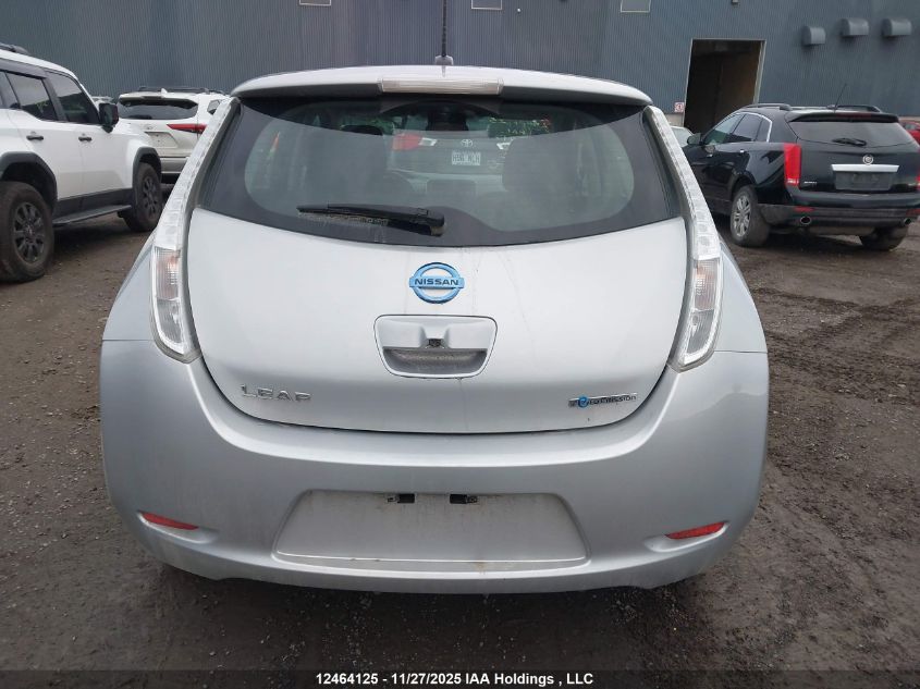 2016 Nissan Leaf S VIN: 1N4AZ0CPXGC302817 Lot: 12464125