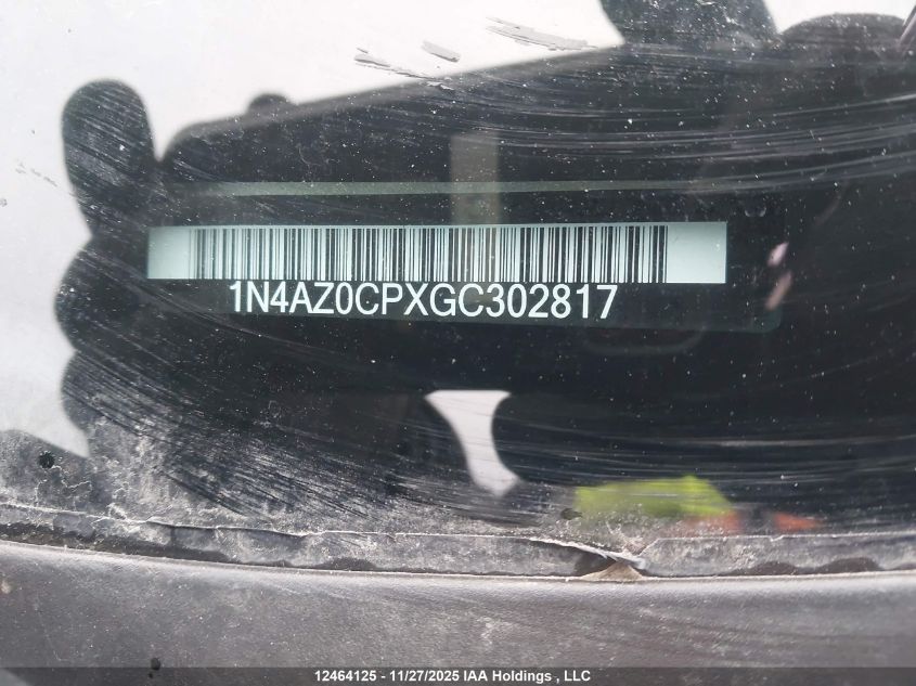 2016 Nissan Leaf S VIN: 1N4AZ0CPXGC302817 Lot: 12464125