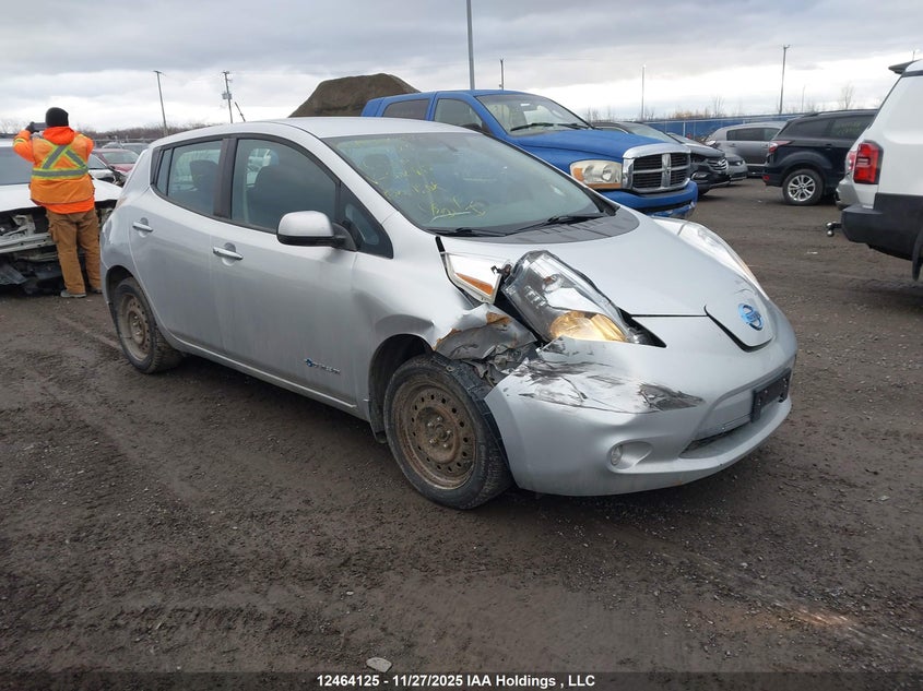 1N4AZ0CPXGC302817 2016 Nissan Leaf S auction photo 1