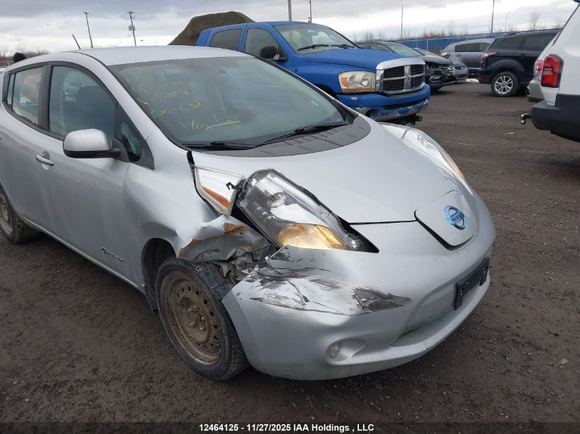 2016 Nissan Leaf S VIN: 1N4AZ0CPXGC302817 Lot: 12464125