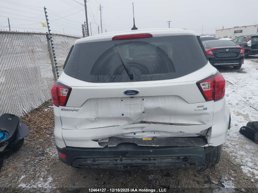 2019 Ford Escape Se VIN: 1FMCU9GD4KUC12793 Lot: 12464127