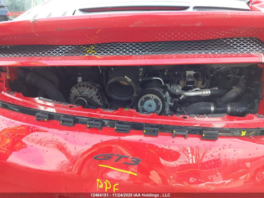 2022 Porsche 911 Gt3/Gt3 W/Touring Package VIN: WP0AC2A99NS269551 Lot: 12464151