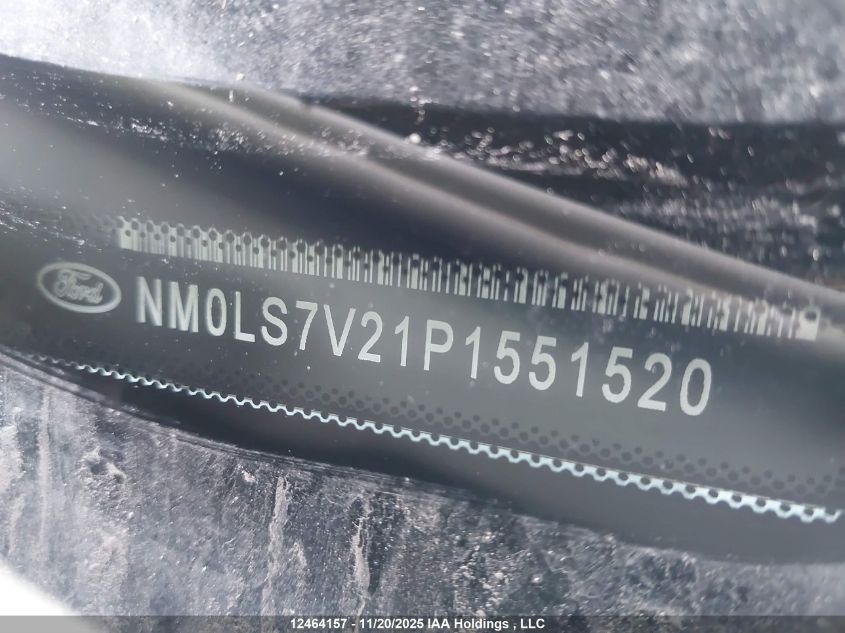 2023 Ford Transit Connect Xl VIN: NM0LS7V21P1551520 Lot: 12464157