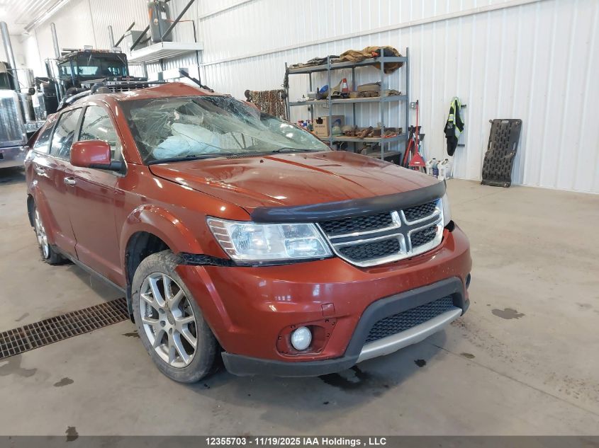 3C4PDDFG1ET140504 2014 Dodge Journey R/T auction photo 1