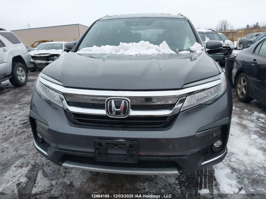 2019 Honda Pilot Touring VIN: 5FNYF6H6XKB508879 Lot: 12464188