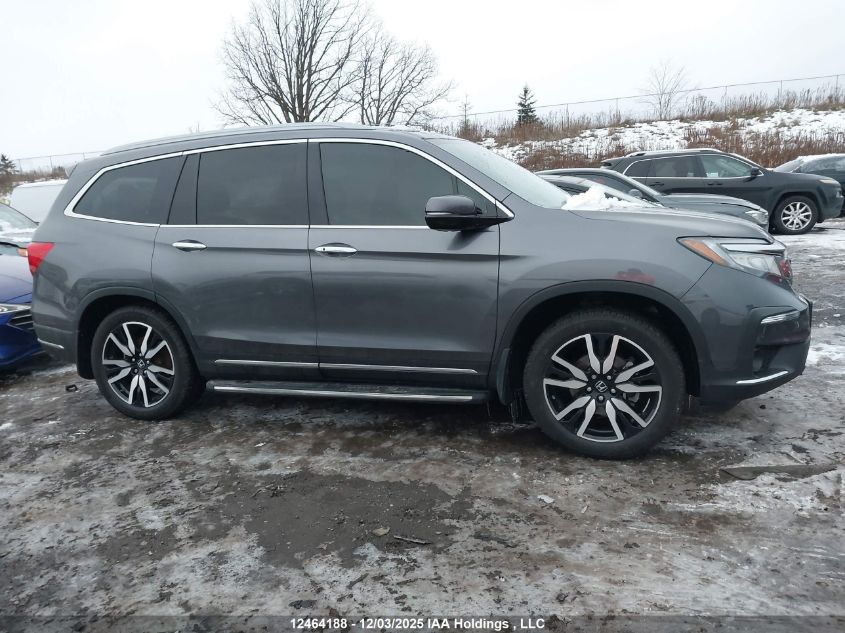2019 Honda Pilot Touring VIN: 5FNYF6H6XKB508879 Lot: 12464188