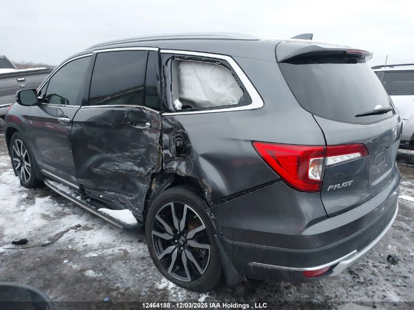 2019 Honda Pilot Touring VIN: 5FNYF6H6XKB508879 Lot: 12464188