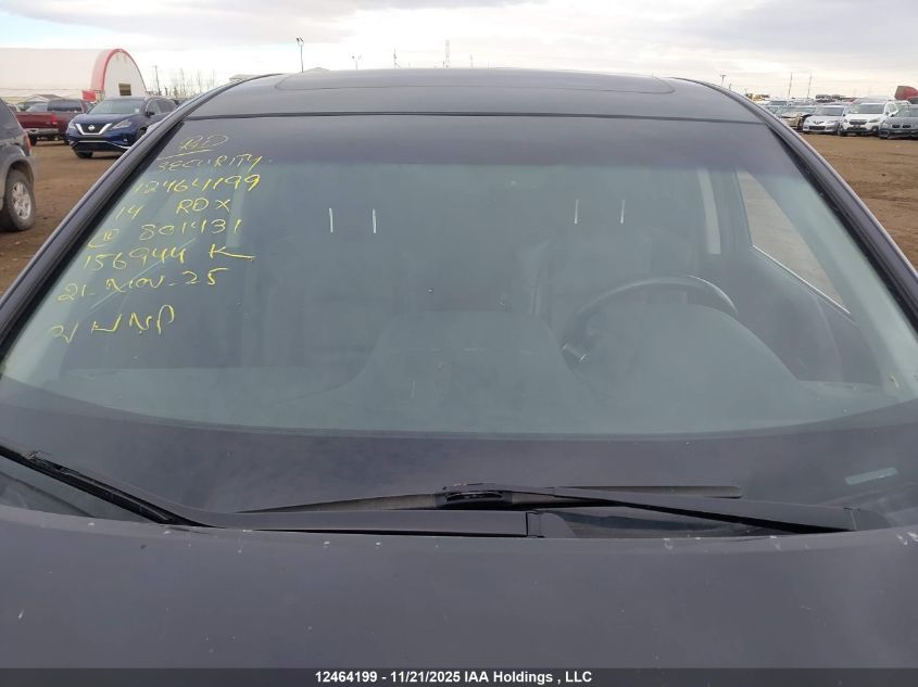 2014 Acura Rdx VIN: 5J8TB4H51EL801431 Lot: 12464199