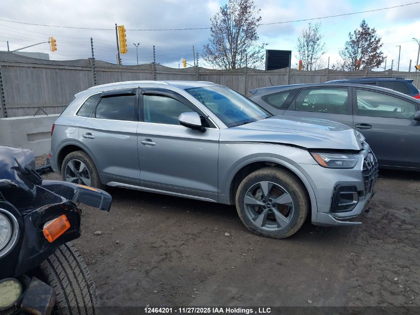 2021 Audi Q5 Premium VIN: WA1AAAFYXM2002878 Lot: 12464201