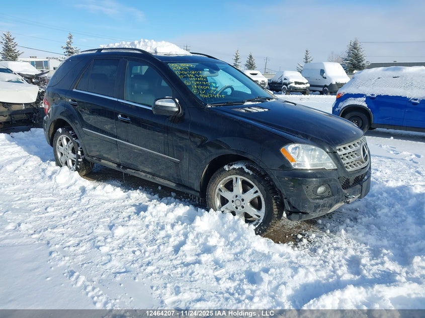 4JGBB8GB3AA581753 2010 Mercedes-Benz Ml 350 4Matic auction photo 1
