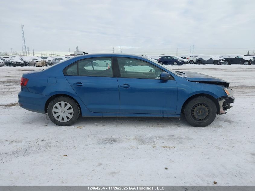 2017 Volkswagen Jetta 1.4 Tsi Trendline+ VIN: 3VW2B7AJ9HM353152 Lot: 12464234
